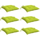 Jastuci za palete 6 kom jarkozeleni 50x50x7 cm tkanina Oxford | shoptok.hr