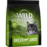 Wild Freedom suha mačja hrana 2 x 400 g po posebni ceni! - Adult "Green Lands" z jagnjetino - recept brez žit | Shoptok.si