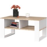 AKORD Rockford Klubska Mizica, Hrast Sonoma/Bela, (5000331776) | Shoptok.si