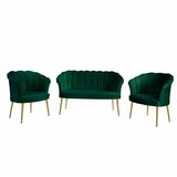 Atelier Del Sofa sofa i fotelja daisy gold metal green Cene