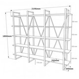 Hanah home polica za knjige ML4 - a | Eponuda.com