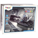 Lean_Toys Komplet za sestavljanje bager goseničar hidravlični pogonski buldožer | Shoptok.si