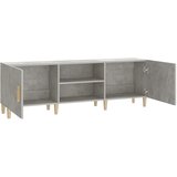 TV ormarić boja betona 150 x 30 x 50 cm od konstruiranog drva | Eponuda.ba