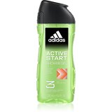 Adidas 3in1 Active Start gel za prhanje 250 ml za moške Cene