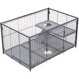 TIAKI kavez za male životinje Villa - Dodatna jedinica: D&nbsp;79 x Š&nbsp;52 x V&nbsp;42,5&nbsp;cm | shoptok.hr