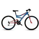 Mega Favorit Bicikl GALAXY FOCUS 400 24"/18 plava/crvena MAT | ePonuda.com