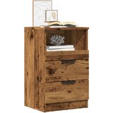 vidaXL Nočne omarice 2 kosa starinski les 40x36x65 cm inženirski les Cene