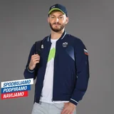 Moška bomber jakna ZF24001, modra, velikost M