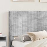  Krevetna konstrukcija s pohranom i uzglavljem Betonska siva 150 x 200 cm | Shoptok.si