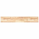 vidaXL Plutajuća polica 160x20x2 cm Neobrađeno puno drvo akacije - Prirodna 160 x 20 x 2 cm 1 1 | shoptok.hr