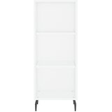  Komoda bijela 34,5 x 32,5 x 90 cm od konstruiranog drva | shoptok.hr