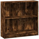 Maison Chic Knjižna omara - Knjižni regal dimljeni hrast 80x24x76 cm inženirski les, (21724943) | Shoptok.si