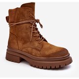 Kesi Women's trapper shoes with a thick Camel Narelon sole | shoptok.hr