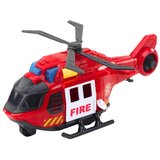  Set: Helikopter, Vatrogasno vozilo, Vatrogasna postrojba, Svjetla, Zvuci | shoptok.hr