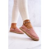 Kesi ženske espadrile With Polka Dots Big Star JJ274869 Pink | ePonuda.com