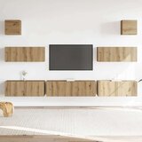  tv omara 7-delna stenski artisan hrast inženirski les, (21703842) | Shoptok.si