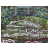 Fedkolor Reprodukcija slike Claude Monet - The Japanese Footbridge, 50 x 40 cm Cene