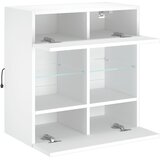  Zidni TV ormarić s LED svjetlima bijeli 58,5x30x60,5 cm | Eponuda.com