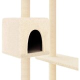  Penjalica za mačke sa stupovima za grebanje krem 82 cm | Eponuda.com