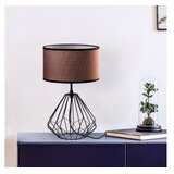 Opviq Set stolnih lampi Diamond-S-708, 25x25x43 cm, IP20, 2 komada, Smeđe-crna | Eponuda.ba