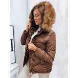 DStreet Kurtka damska WAYWARD brązowa | shoptok.hr