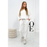 Kesi Set 2-piece sweatshirt + trousers ecru Cene
