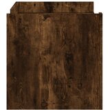  Stolić za kavu boja dimljenog hrasta 100 x 50 x 50 cm od drva | Eponuda.com