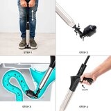  Visokotlačni odčepljivač s komprimiranim zrakom s priborom i manometrom 5 u 1 Jetpro InnovaGoods | shoptok.hr