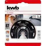 KWB CV nož za lim drvo i plastiku 87mm polukružni nastastavak za multi-alat HSS BIM | ePonuda.com