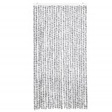  Zastor protiv muha svjetlosivi i tamnosivi 100x230 cm od šenila | Eponuda.com