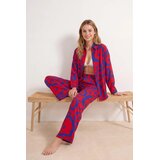TRENDYOLMILLA Ženski komplet košulja i pantalone Tbess24Au00066, Crveni | Eponuda.com