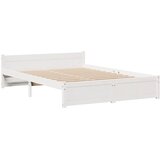  s regalom z knjige bez madraca bijeli 140x190cm borovina | shoptok.hr