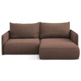 Makamii rožnata raztegljiva/s prostorom za shranjevanje kotna sedežna garnitura (desni kot) nanea – | Shoptok.si