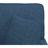  Ležaljka s suknjom s jastukom s jastukom 3 pcs Plava tkanina | shoptok.hr