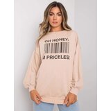 ex moda Sweatshirt-EM-BL-536/1.13-beige | Shoptok.si