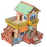  3d eko drvena puzzle - SEOSKA KUĆA Cene