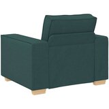 SOFA 3 pcs Tamnozelena 220 x 80 x 84 cm Platnasta tkanina | shoptok.hr