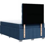 vidaXL Krevet s oprugama i madracem plavi 120 x 190 cm od tkanine | shoptok.hr
