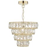  Där Lighting CER0135 - Luster na lancu CERYS 1xE27/60W/230V u zlatnoj boji Cene