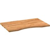 vidaXL Mizna plošča rjava 80x60x2,5 cm trdna hrastovina pravokotna | Shoptok.si