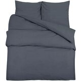 Maison Chic Komplet posteljnine - Posteljnina antracit 200x200 cm lahka mikrovlakna, (21786853) Cene