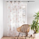 Douceur d intérieur Bijela/ružičasta prozirna zavjesa 140x280 cm Joyce – | shoptok.hr