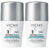 Vichy Roll On Invisible Resist 72h, 50 ml, 2 komada | Eponuda.com