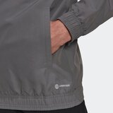Adidas Sportska jakna 'Entrada 22' siva / bijela | shoptok.hr