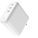 Creative Technology Creative punjač 140 W GaN, 3&amp;times; USB-C, PD 3.1, bijeli Slike