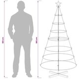  Metalno božićno drvce sa stalkom KUOPIO 180 cm Čelik Zlatno - 180 cm Zlatno | shoptok.hr
