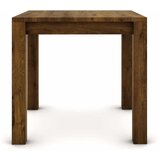  Hrastov stol 80 x 80 cm, crni | shoptok.hr