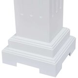 vidaXL Klasičen kvadratni steber za rastline MDF | Shoptok.si