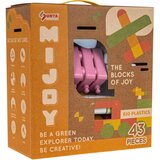 Kockice za slaganje za bebe u pastelnim bojama - 43 elementa | shoptok.hr