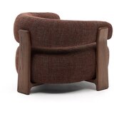 Kave Home Rjav fotelj iz šenilje Granite – | Shoptok.si